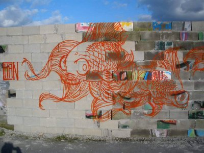 Bilbao - Ribera de Deusto, graffiti 33