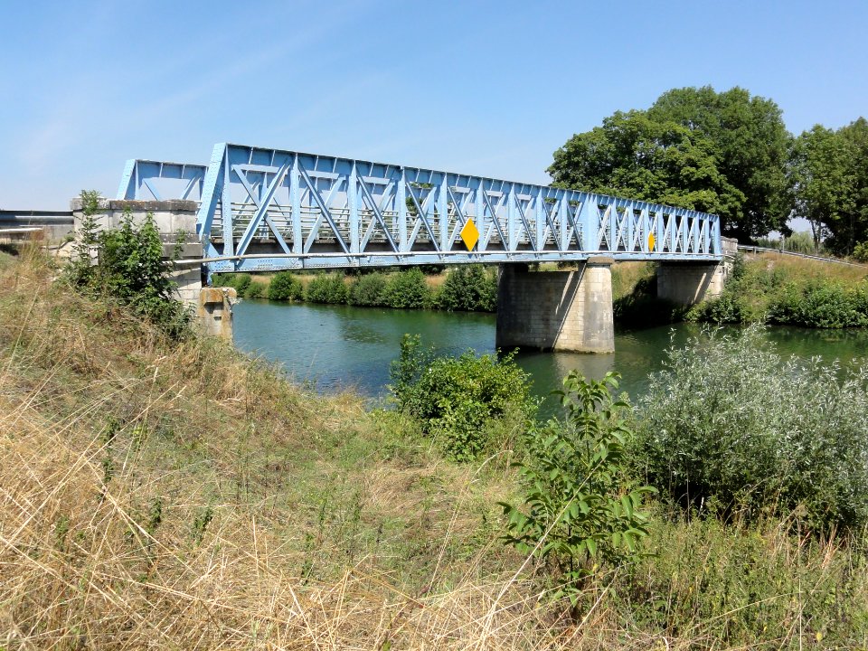 Bislée (Meuse) pont de la Meuse