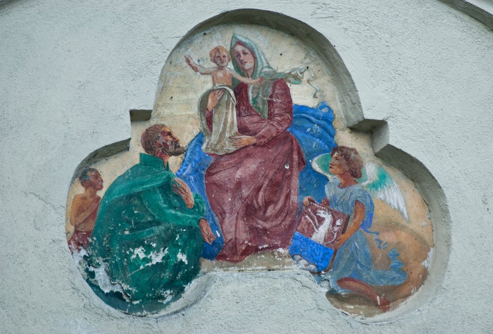 Bildnis beim Haus Milser Straße 4