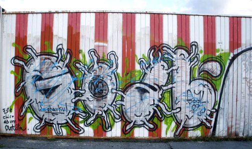 Bilbao - Ribera de Deusto, graffiti 34