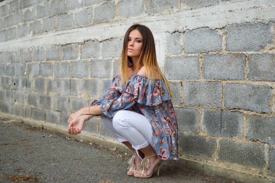 Fashion model lady