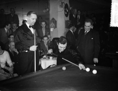 Biljarten Nederland maart 1956, Bestanddeelnr 907-6229