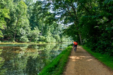 Bike Patrol C and O Canal on 2 mile level