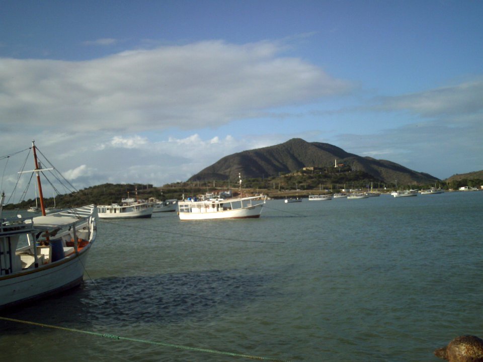 Barcos en la Bahia de Juan Griego