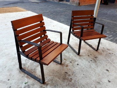Barcelona single seat benches 2017 A