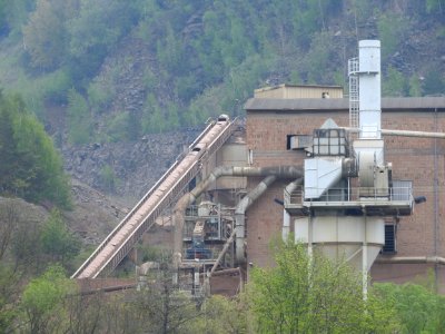 Basaltabbau in Loitsch 3