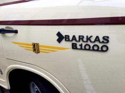 Barkas B1000 Schriftzug (DVB)