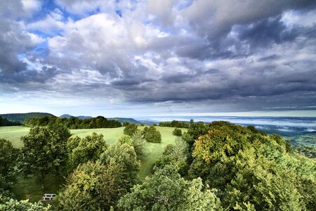 Swabian alb landscape nature