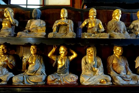 Arhats - Rakando - Hōon-ji Temple - Morioka, Iwate - DSC04332