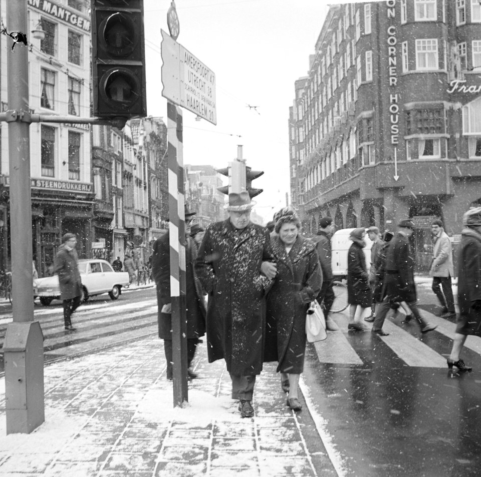 Alweer sneeuw, Amsterdam, Bestanddeelnr 914-7665