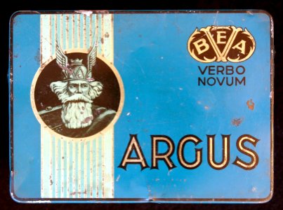 Argus Verbo Novum sigarenblikje