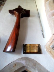 Alwyne Loyd memorial, St Laurence, Hawkhurst 01