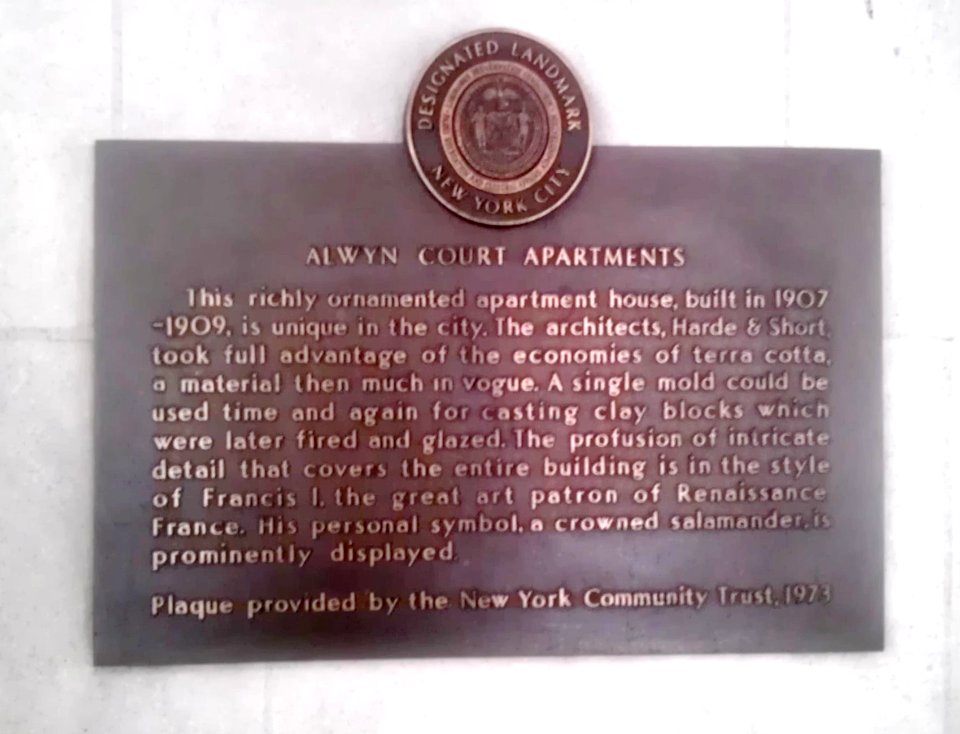 Alwyn Court Apts plaque jeh