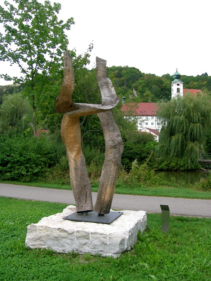 Altmühltalradweg Eichstätt -Die Liebenden -St Walburg