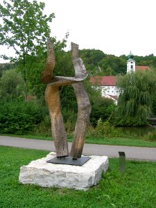 Altmühltalradweg Eichstätt -Die Liebenden -St Walburg