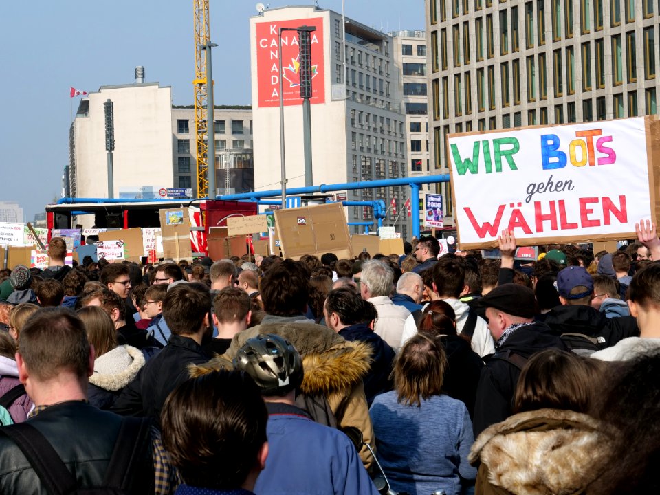 Article13 demonstration Berlin 10