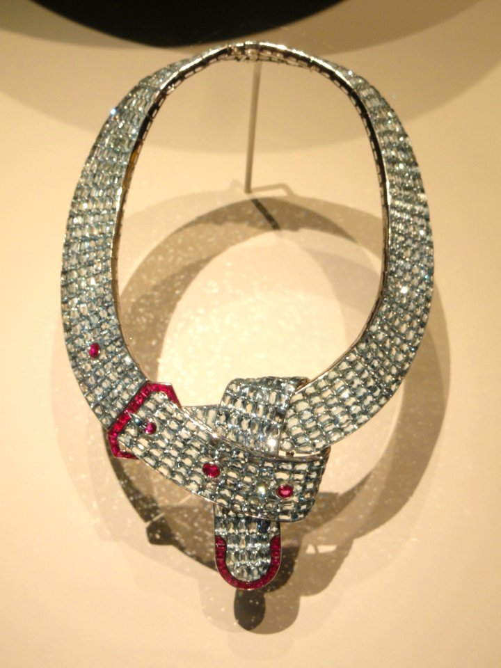 Art Deco style jewelry, 1915-1930, designed by Paul Flato - National Museum of American History - DSC06240