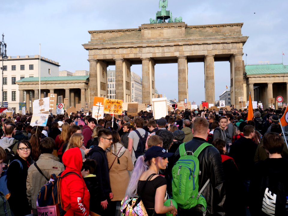 Article13 demonstration Berlin 101