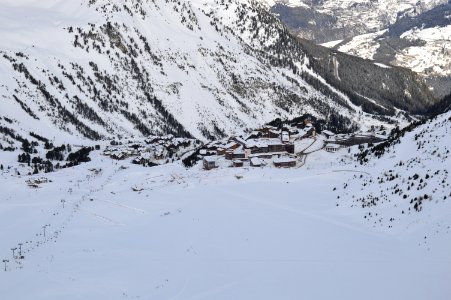 Arc 1950 and Arc 2000 seen from Lanchettes