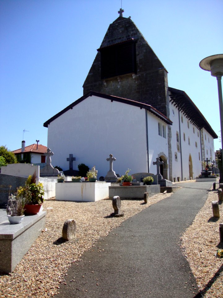 Arbonne (Pyr-Atl., Fr) église