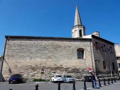 Arles - Église du couvent des Cordeliers, façade est