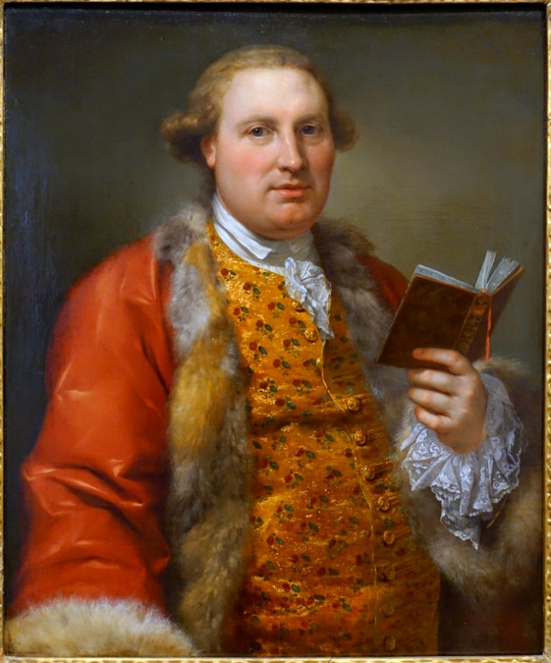 Archibald Menzies by Anton von Maron, 1763, oil on canvas - Fogg Art Museum, Harvard University - DSC01287