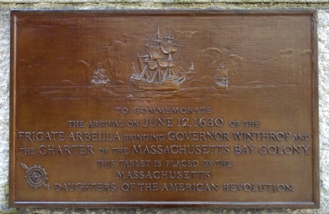 Arbella plaque - Boston, MA - DSC05467 photo