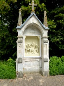 Amettes, Maison natale de Benoît Joseph Labre, chemin de croix station 03