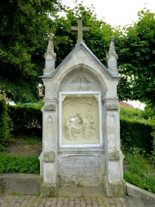 Amettes, Maison natale de Benoît Joseph Labre, chemin de croix station 14