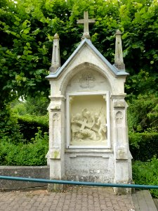 Amettes, Maison natale de Benoît Joseph Labre, chemin de croix station 07