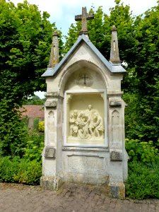 Amettes, Maison natale de Benoît Joseph Labre, chemin de croix station 05