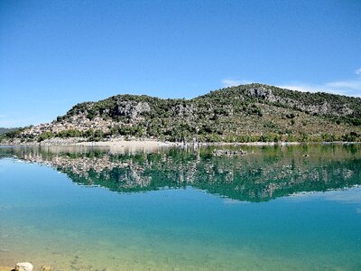 Lake provence landscape