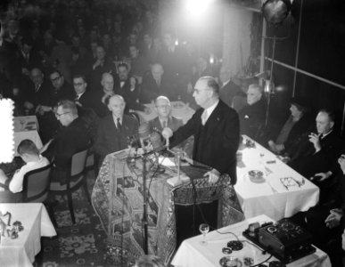 Afscheid Heer Karel Lotsy als voorzitter KNVB Utrecht, Bestanddeelnr 905-5005