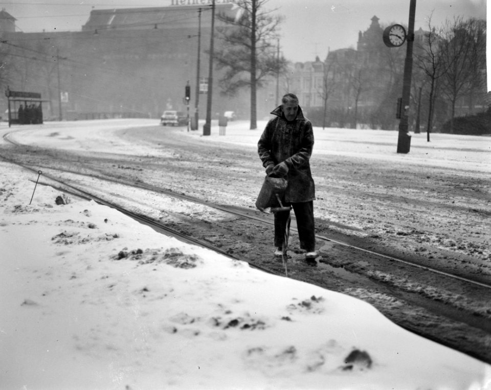 Amsterdam in de sneeuw, Bestanddeelnr 914-6599