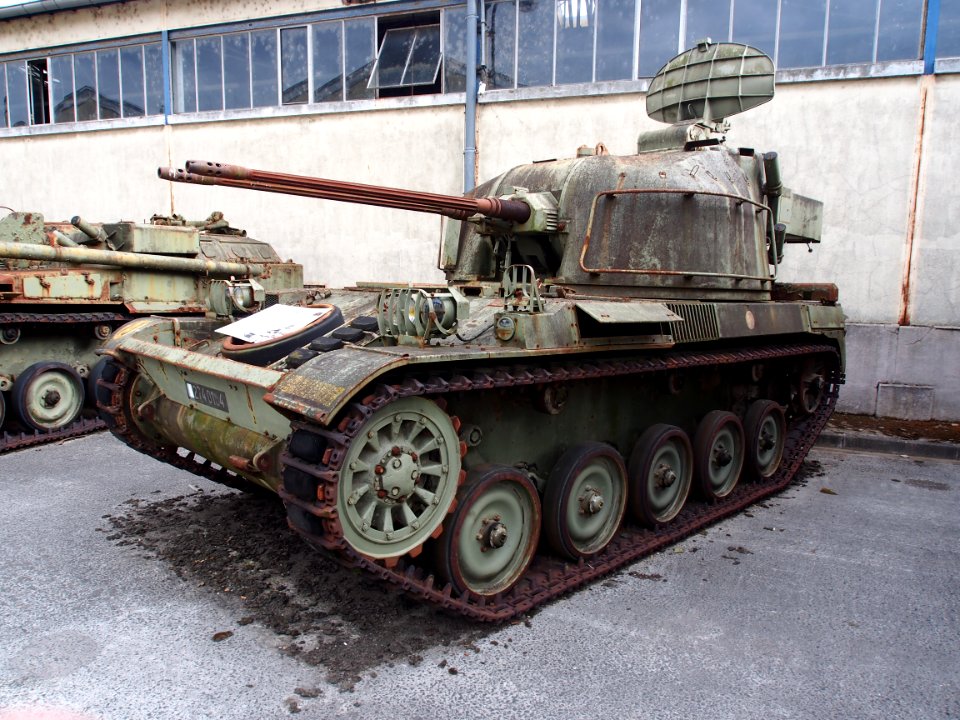 AMX-13 DCA bi-tube, Musée des Blindés, France, pic-02