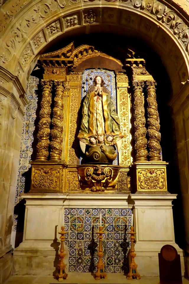Altar - Sé Velha - Coimbra, Portugal - DSC09796