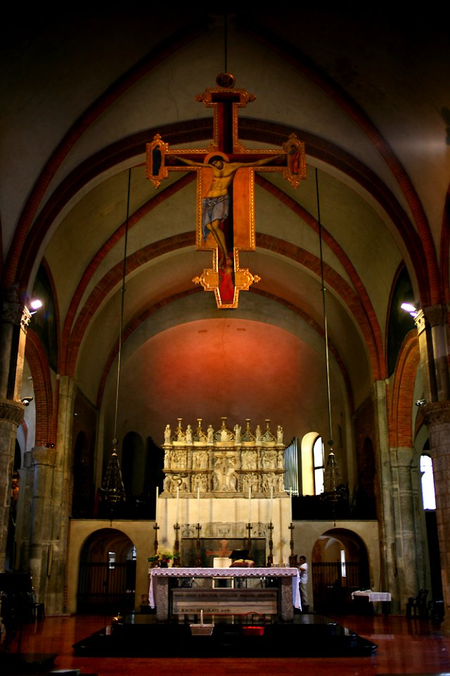 Altare maggiore Sant'Eustorgio Milano