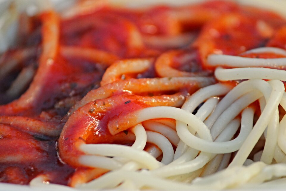 Noodles pasta food