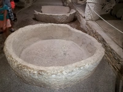 Amphitheatre (Pula), interior, exhibition 61