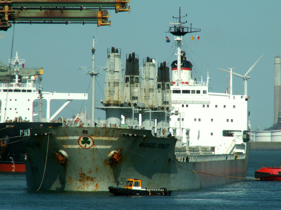 ANANGEL POWER - IMO 8103834 p3, Mississippi harbour, Port of Rotterdam, Holland 15-Jul-2006