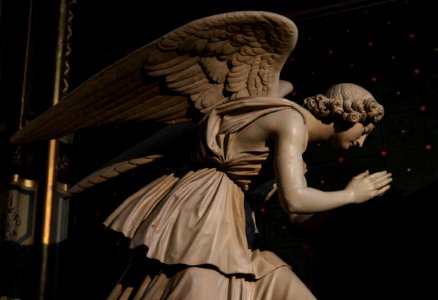 Ange gauche Vierge de douleur Jean-Pierre Cortot Eglise Saint-Gervais-Saint-Protais 28102018 3