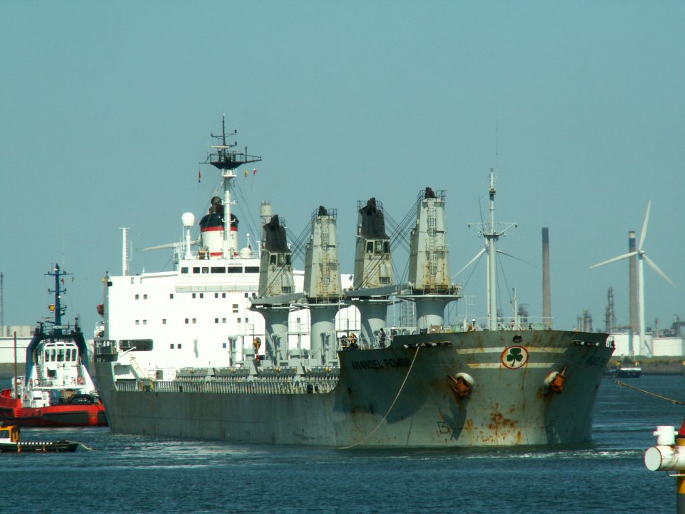 ANANGEL POWER - IMO 8103834 p2, Mississippi harbour, Port of Rotterdam, Holland 15-Jul-2006
