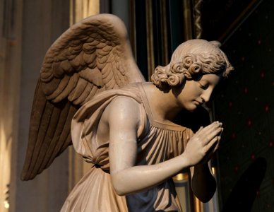 Ange gauche Vierge de douleur Jean-Pierre Cortot Eglise Saint-Gervais-Saint-Protais 28102018 4