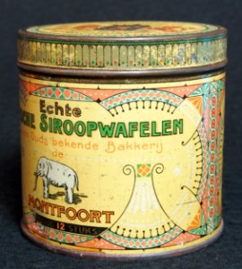 Bakkerij De Olifant Siroopwafelen blik, foto 4