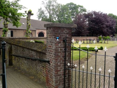 Bakel Rijksmonument 515582 kerkhofmuur met hek