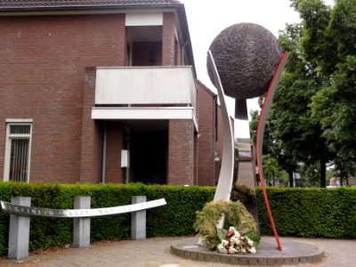 Bakel oorlogsmonument hoek Dorpsstraat