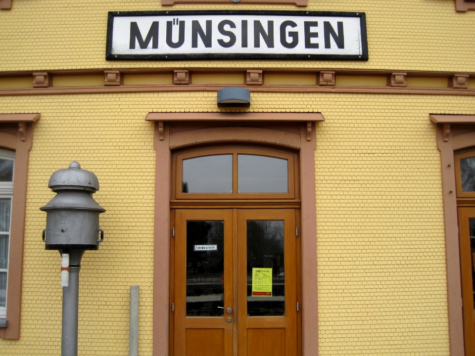 Bahnhof Münsingen