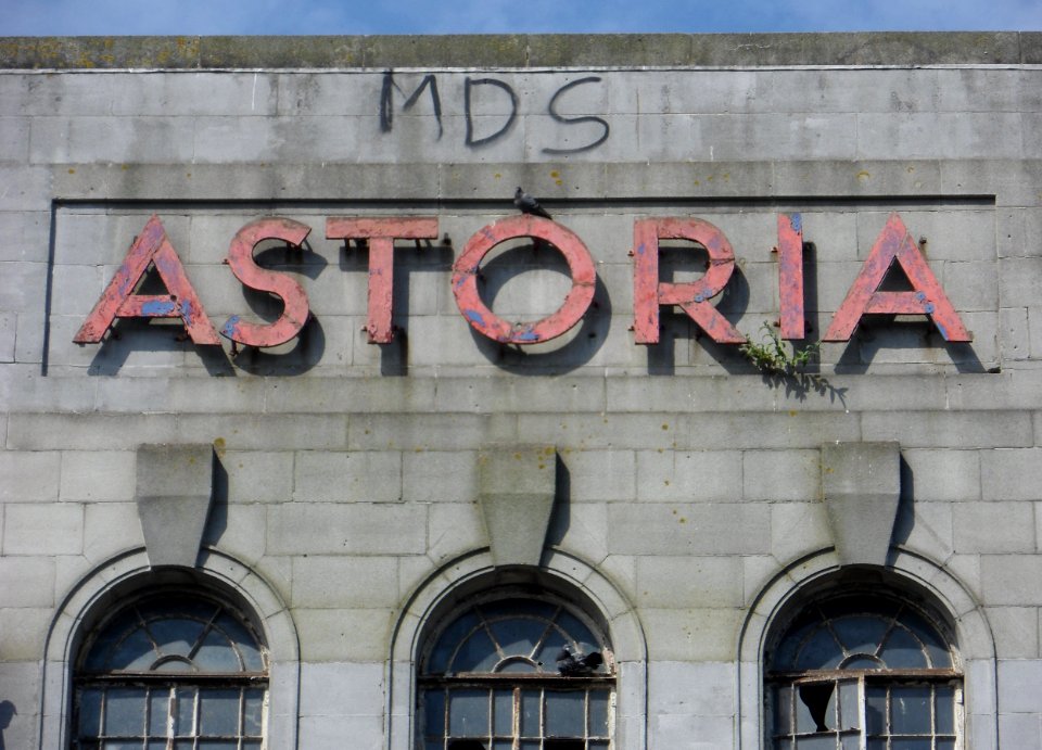 Astoria Theatre, Brighton - Close-up of Astoria Sign and Windows