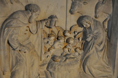 Augsburg Katharinenkapelle Altarreliefs 01 detail 01