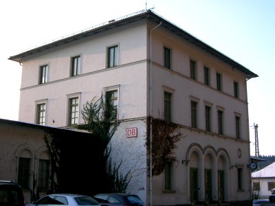 Bahnhof Eichstätt -Nr. 6 Empfangsgebäude (09)